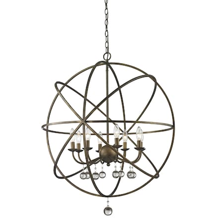 Z-Lite Acadia 8 Light Pendant, Golden Bronze 416-30